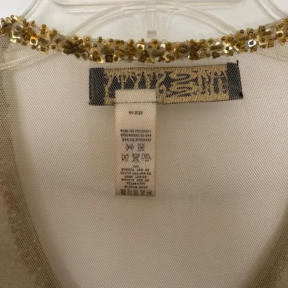 Original Miss Sixty Gold Sequin Top in Excellent condition. RARE! 👀✨ - Picture 6 of 7